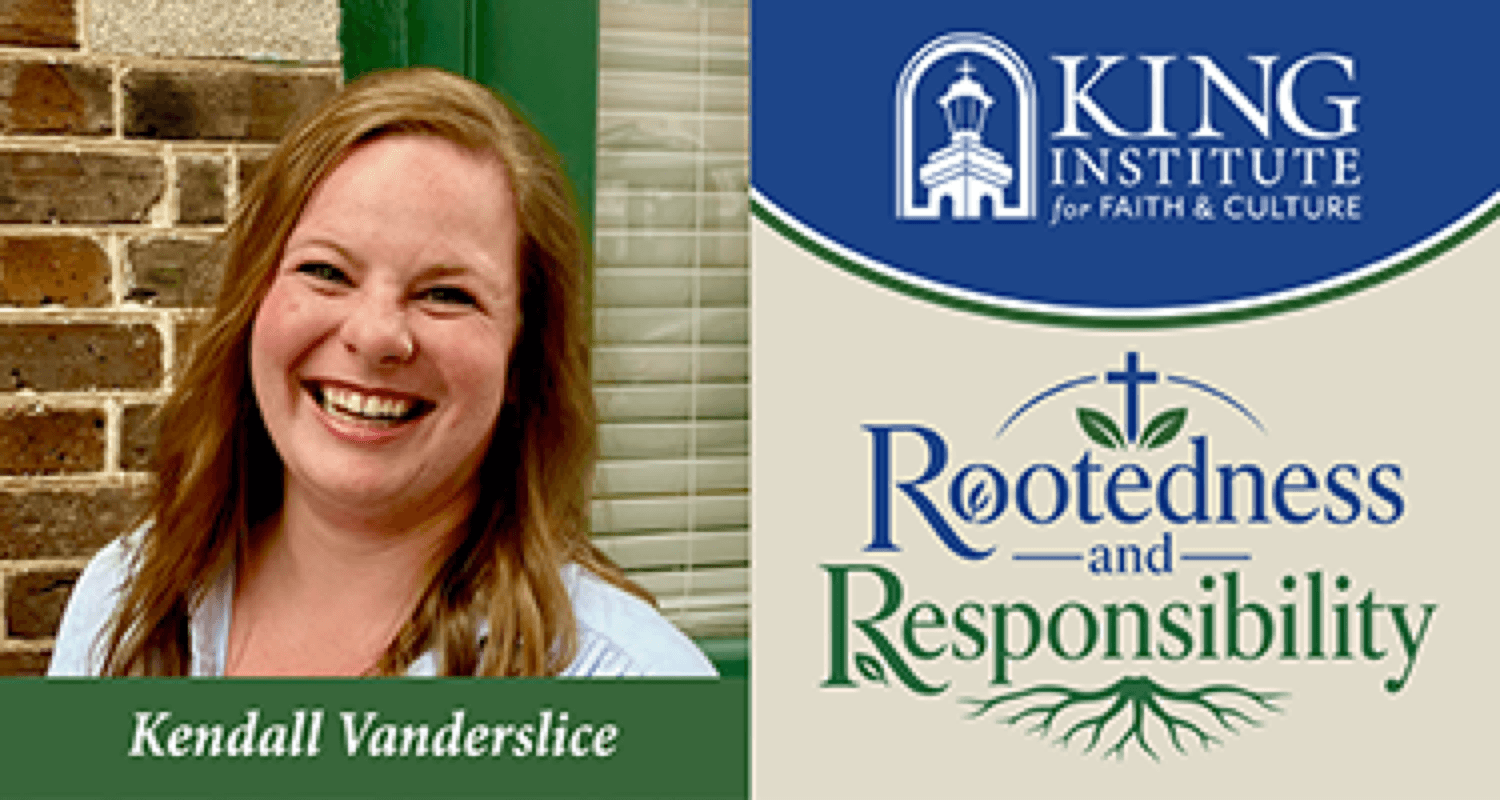King Institute for Faith & Culture Presents Kendall Vanderslice
